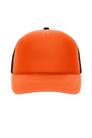 Cap Unisex Schwarz – 5 Panel Retro Mesh Cap