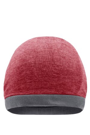 Mütze Unisex Schwarz/Grau – Heather Summer Beanie