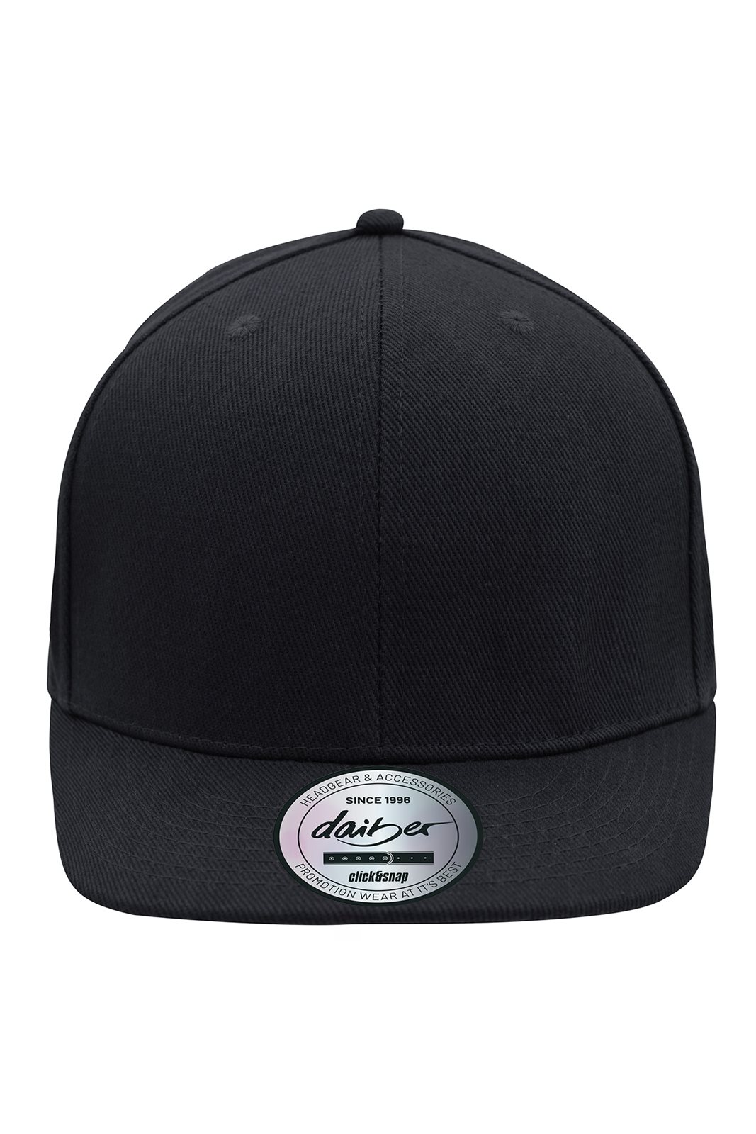 Cap Unisex Schwarz – 6 Panel Pro Cap Style