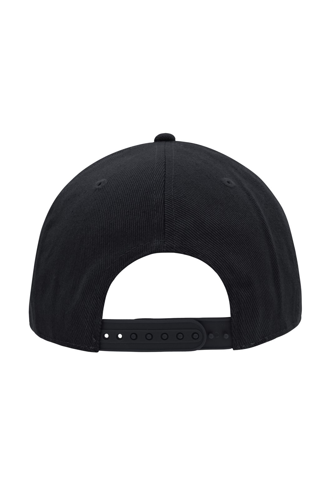 Cap Unisex Schwarz – 6 Panel Pro Cap Style, Detailansicht