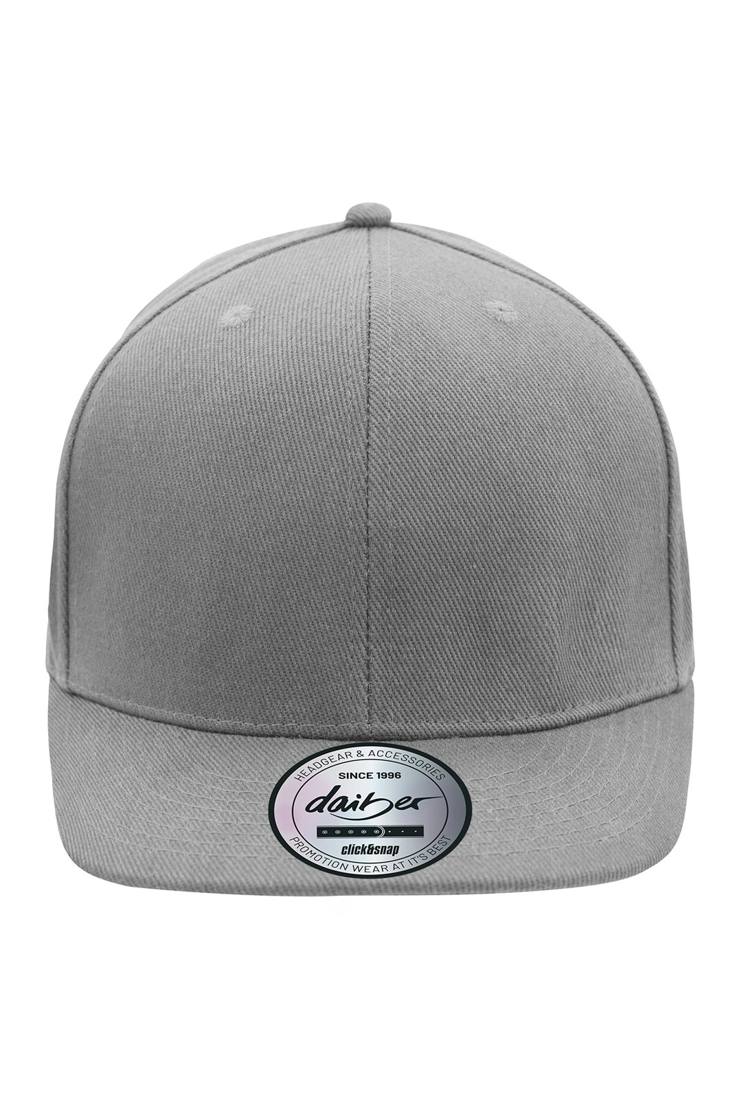 Cap Unisex Grau – 6 Panel Pro Cap Style