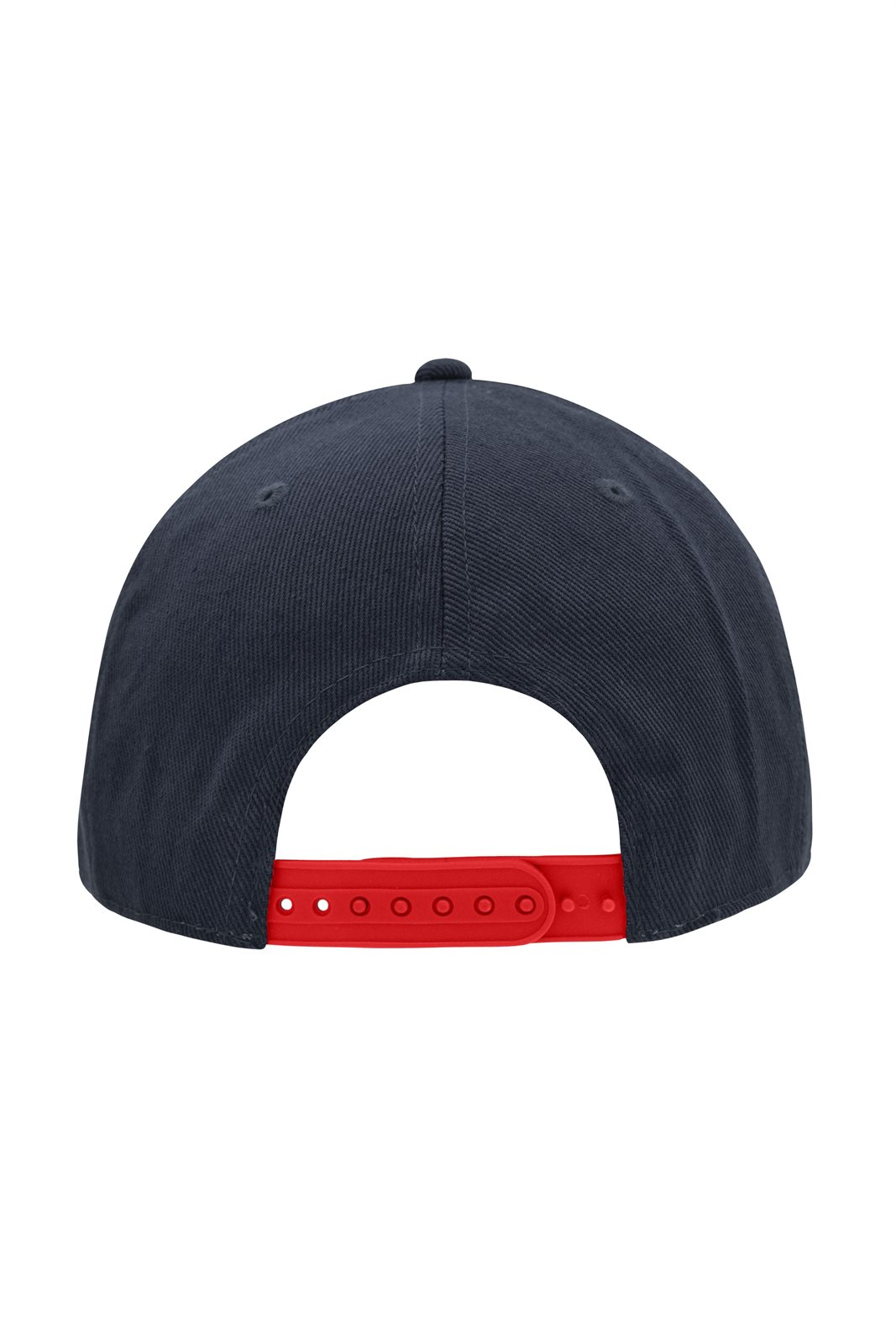 Cap Unisex Rot/Blau – 6 Panel Pro Cap Style, Detailansicht