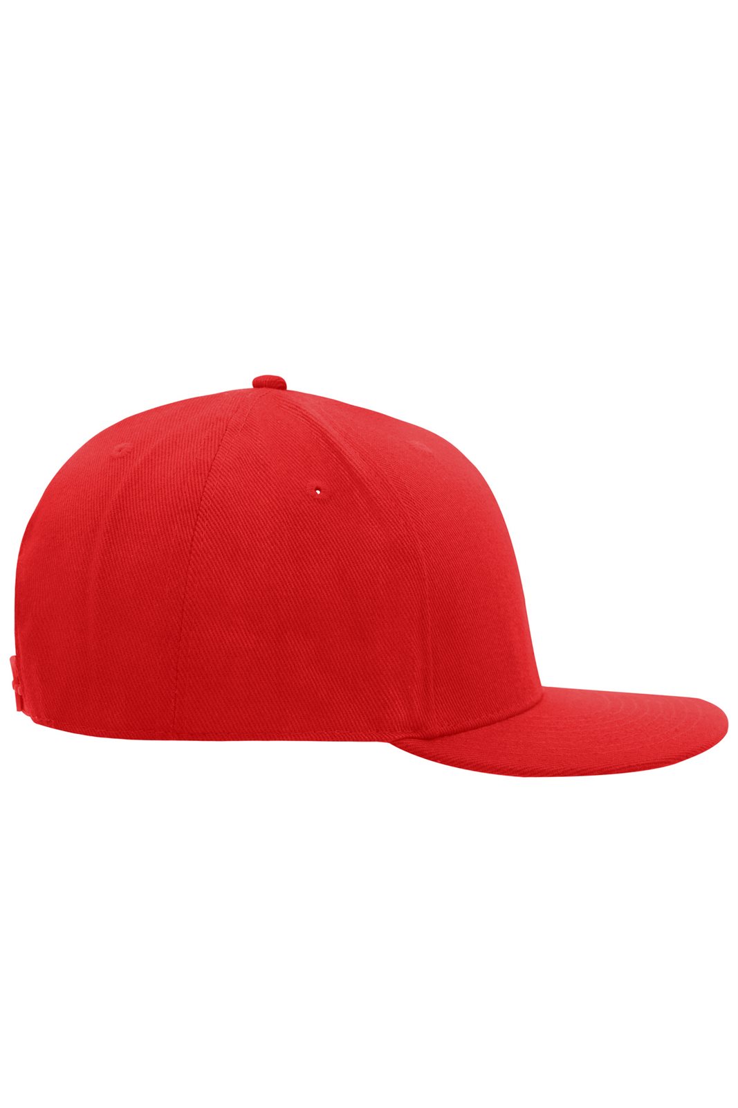 Cap Unisex Rot – 6 Panel Pro Cap Style, Detailansicht