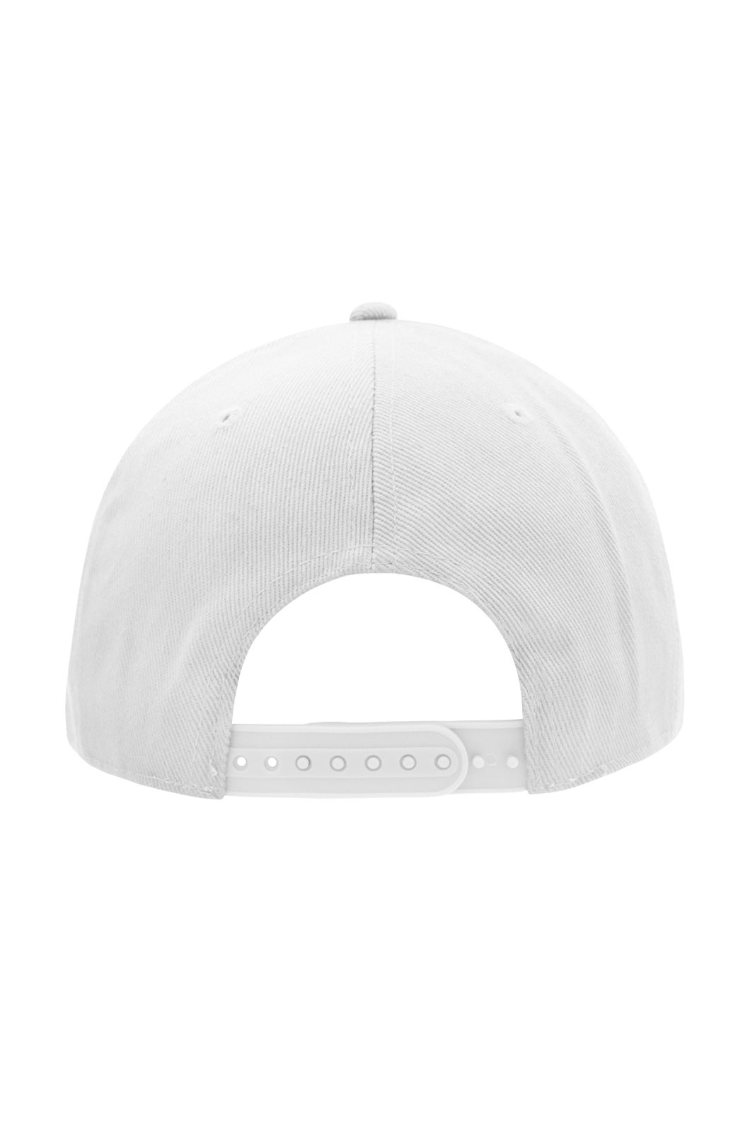 Cap Unisex Weiß – 6 Panel Pro Cap Style, Detailansicht