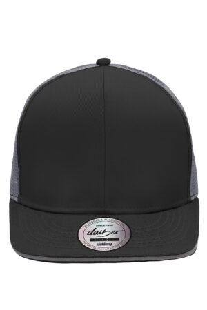 Cap Unisex Schwarz/Grau – Pro Cap Mesh 6 Panel