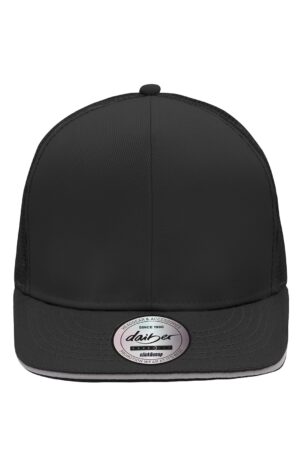 Cap Unisex Schwarz/Grau – Pro Cap Mesh 6 Panel