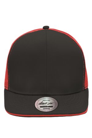 Cap Unisex Schwarz/Grau – Pro Cap Mesh 6 Panel
