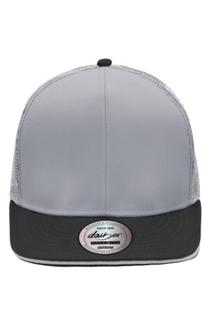 Cap Unisex Schwarz/Grau – Pro Cap Mesh 6 Panel