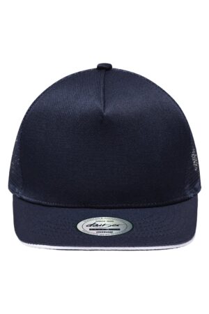 Cap Unisex Schwarz/Grau – Pro Cap Mesh 5 Panel