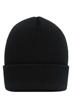 Mütze Unisex Schwarz – High Brim Beanie