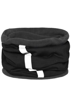 Schal Unisex Schwarz/Grau – Winter X-Tube