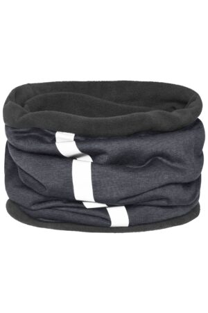 Schal Unisex Schwarz/Grau – Winter X-Tube