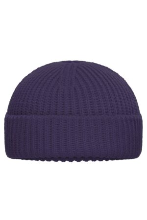 Mütze Unisex Schwarz – Fisherman Beanie