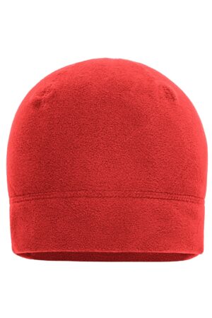 Mütze Unisex Grau/Schwarz – Microfleece Cap