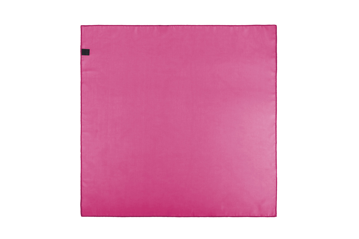 Halstuch Unisex Fuchsia – Chiffon Halstuch Classic, Detailansicht