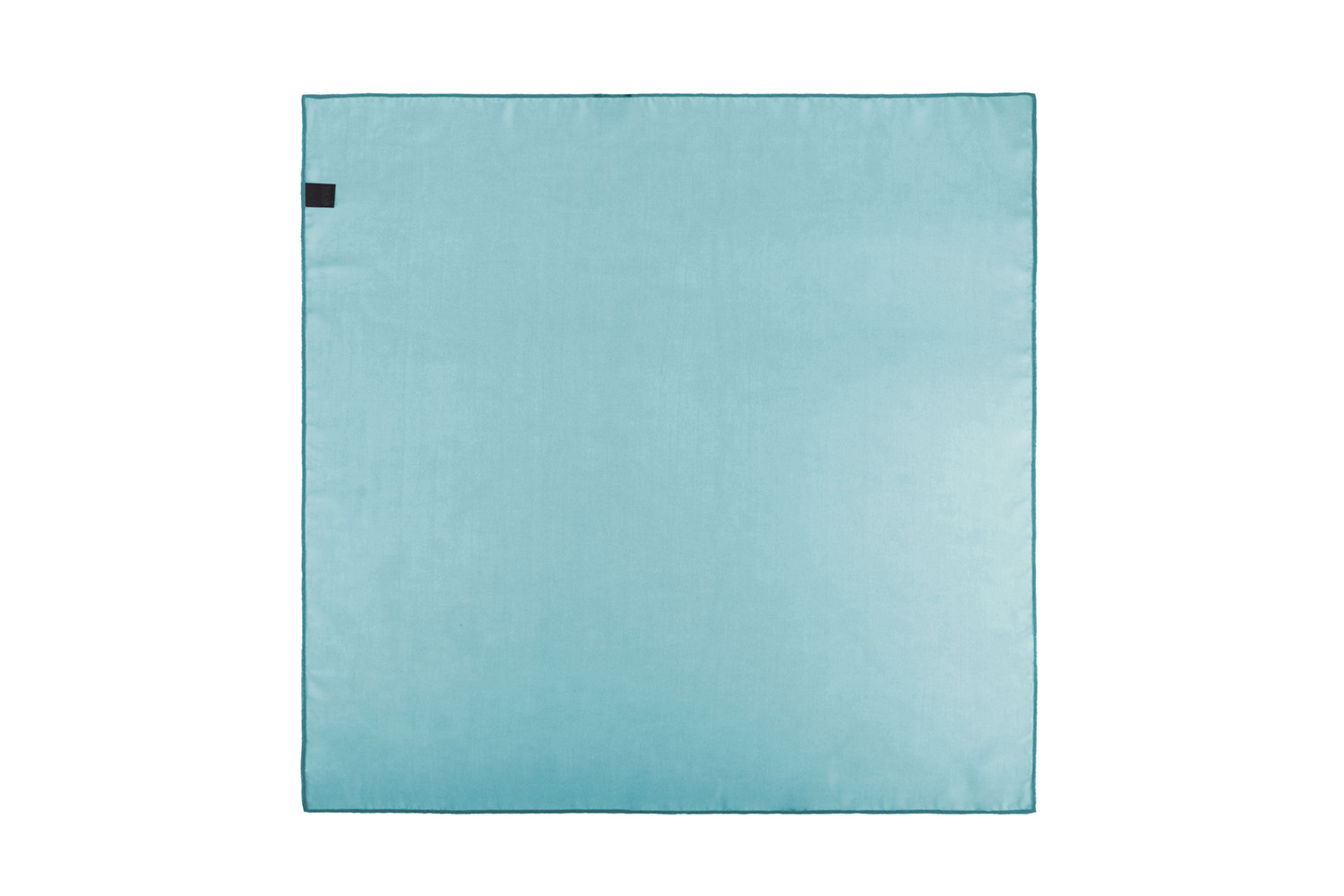 Halstuch Unisex Petrol – Chiffon Halstuch Classic, Detailansicht