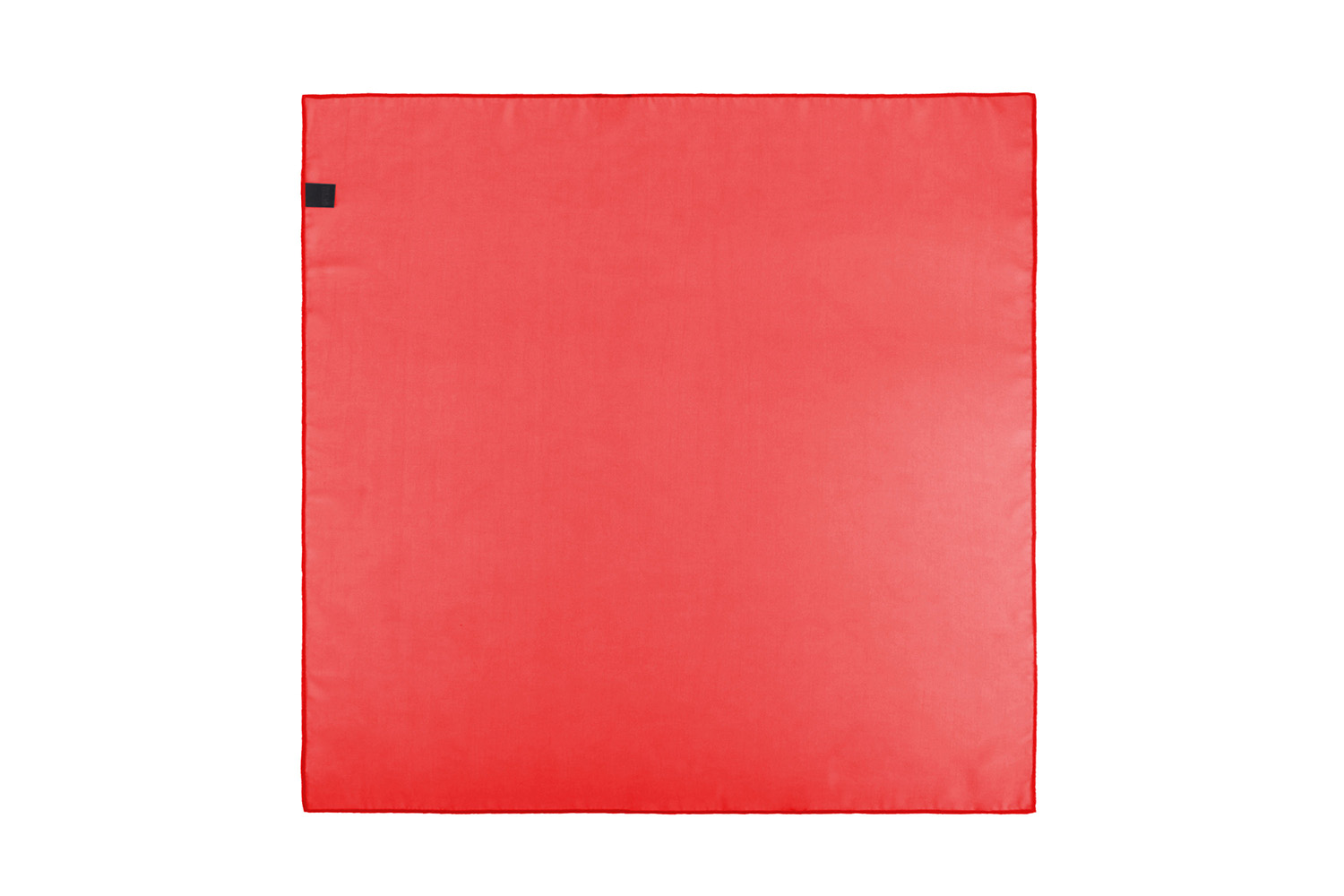 Halstuch Unisex Rot – Chiffon Halstuch Classic, Detailansicht