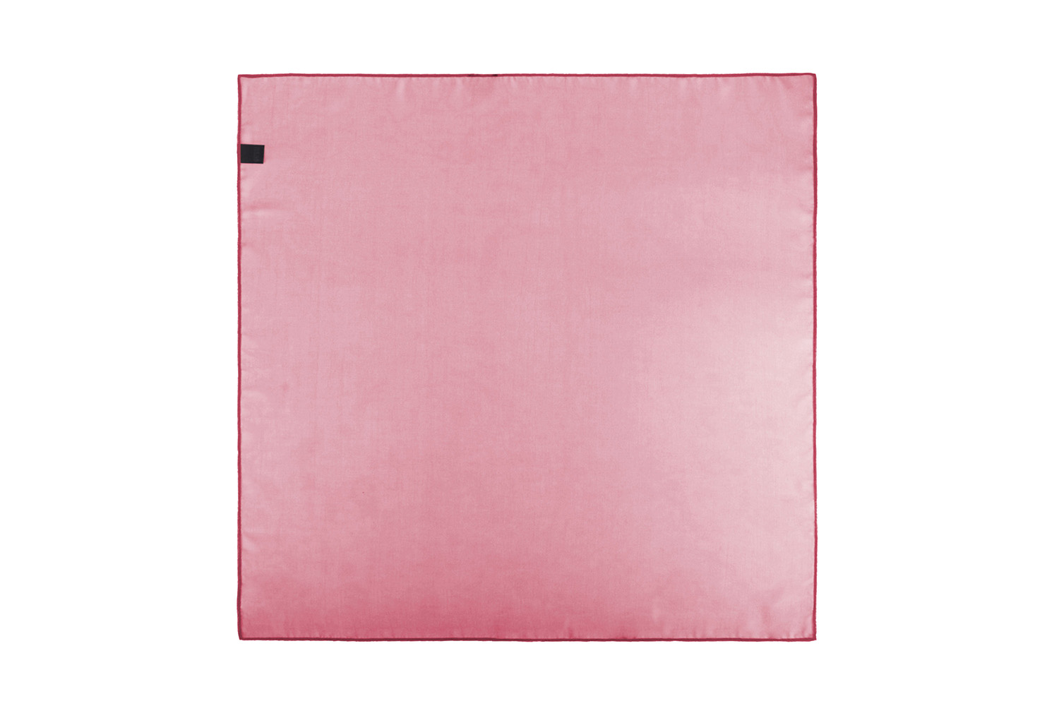 Halstuch Unisex Rubinrot – Chiffon Halstuch Classic, Detailansicht