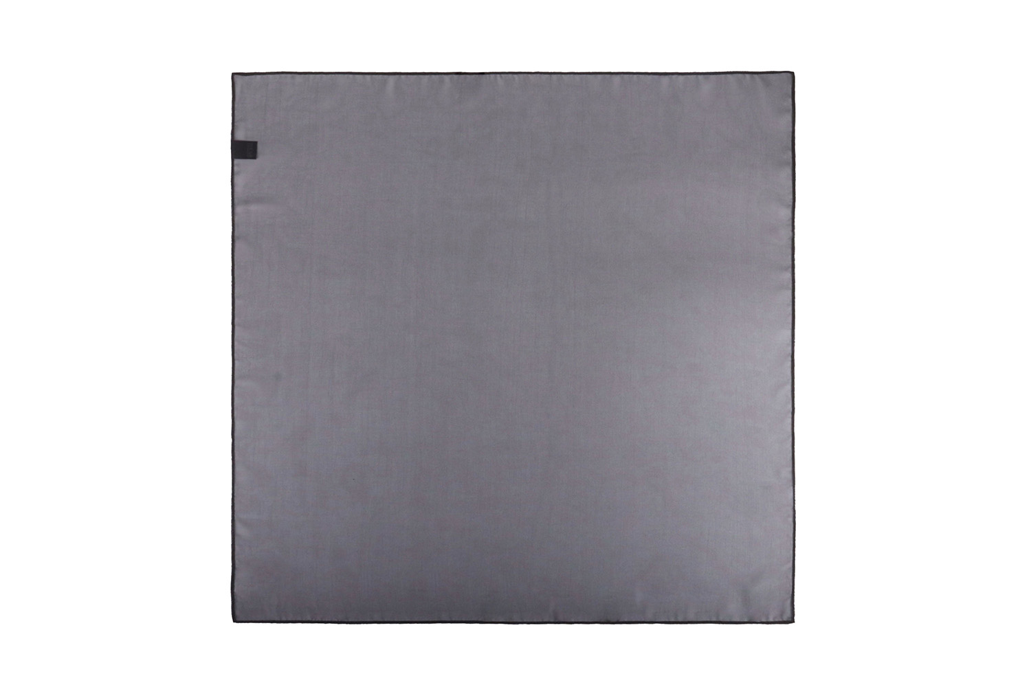 Halstuch Unisex Schwarz – Chiffon Halstuch Classic, Detailansicht