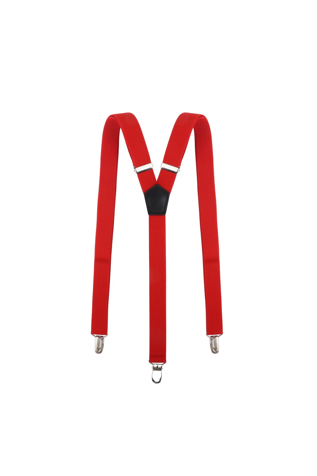 Hosenträger Unisex Rot – Hosenträger Classic, Detailansicht