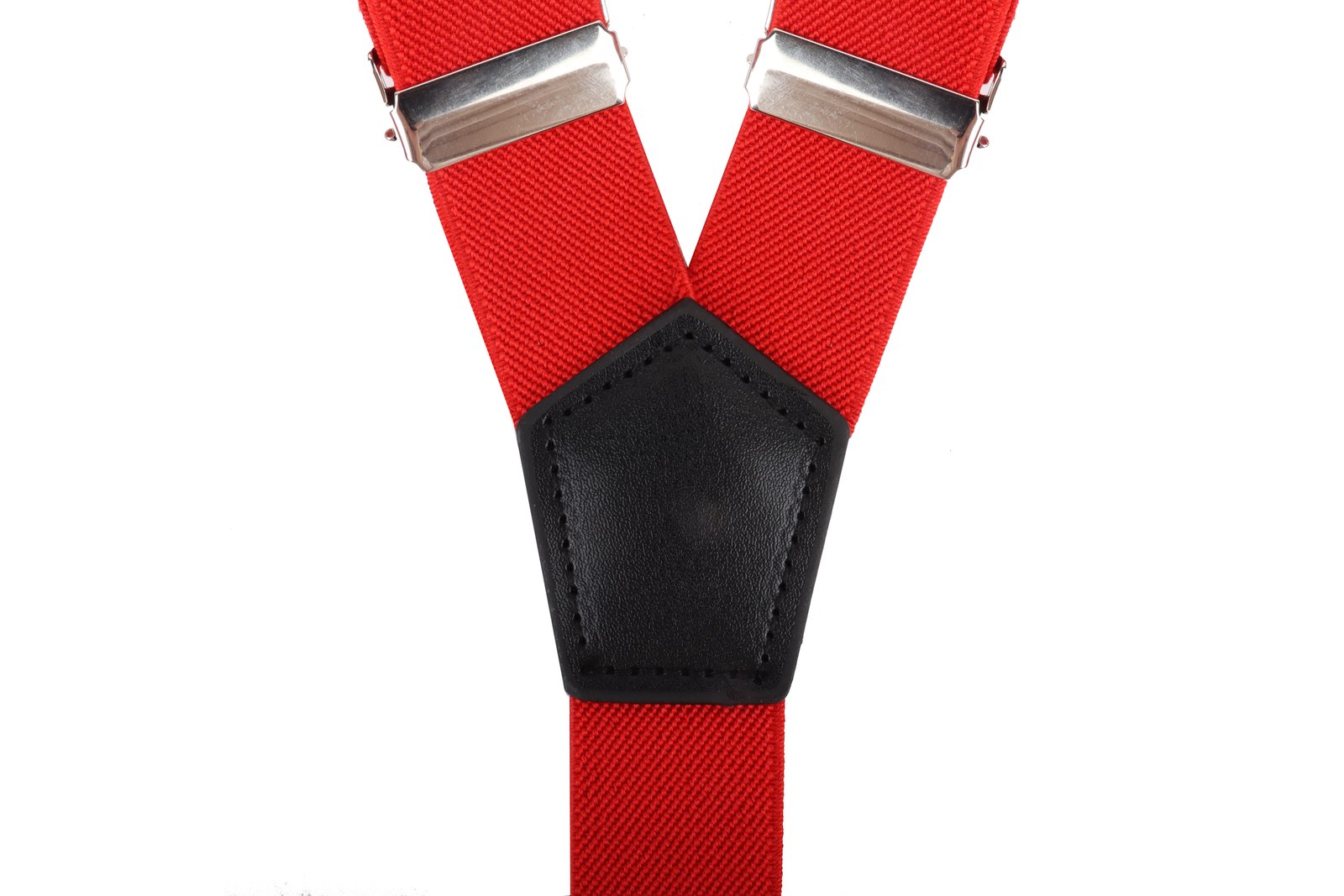 Hosenträger Unisex Rot – Hosenträger Classic, Detailansicht