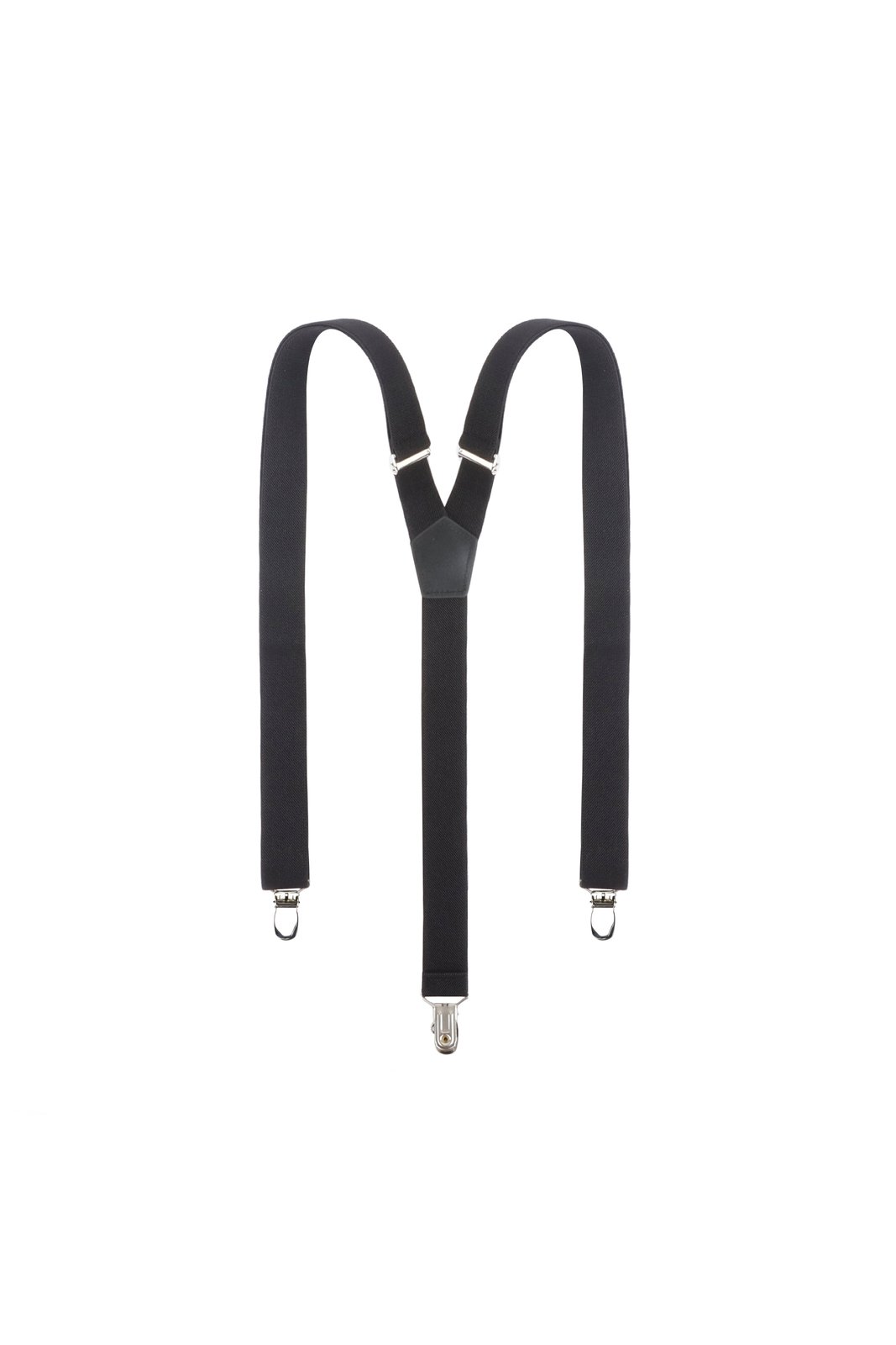 Hosenträger Unisex Schwarz – Hosenträger Classic, Detailansicht