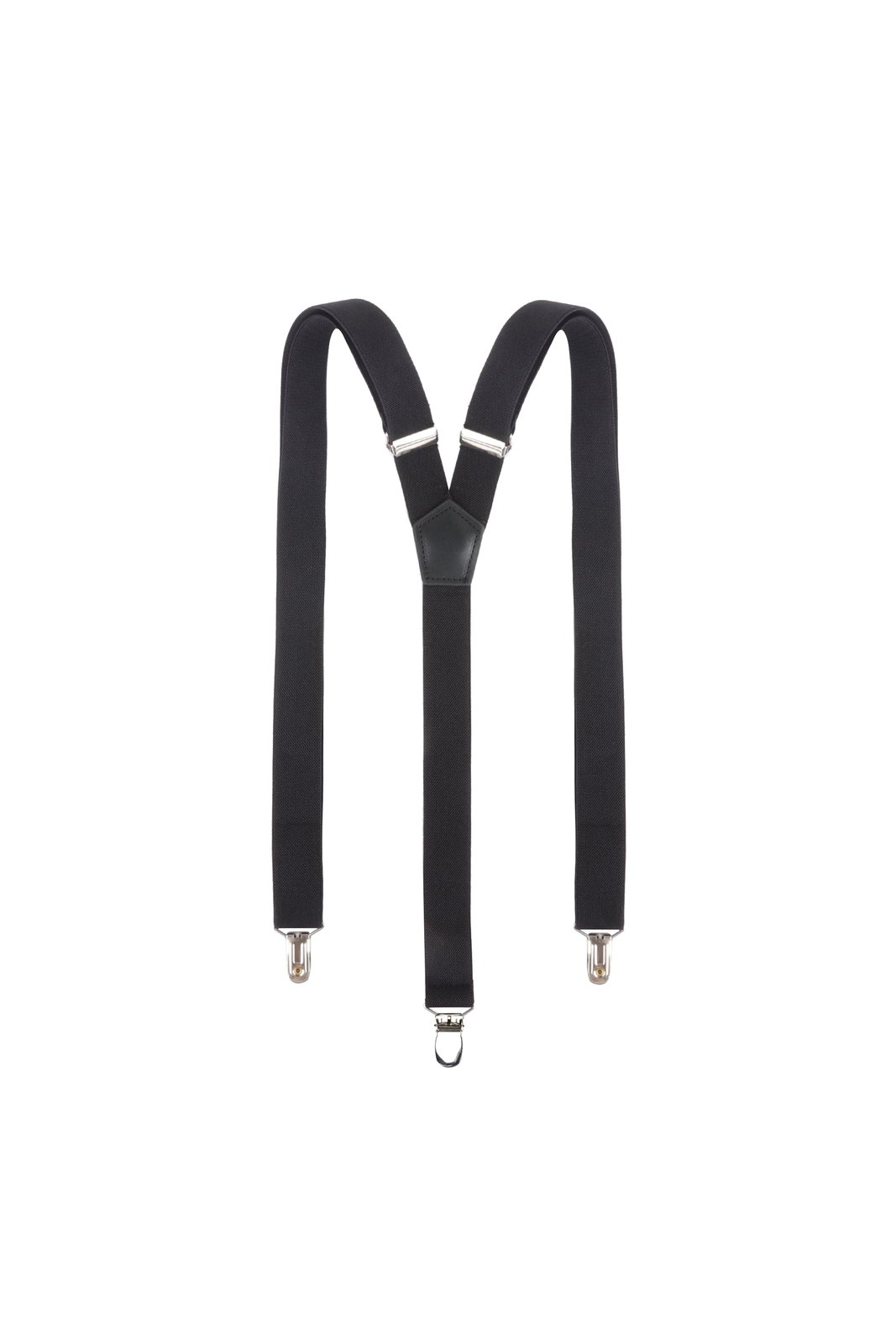 Hosenträger Unisex Schwarz – Hosenträger Classic, Detailansicht
