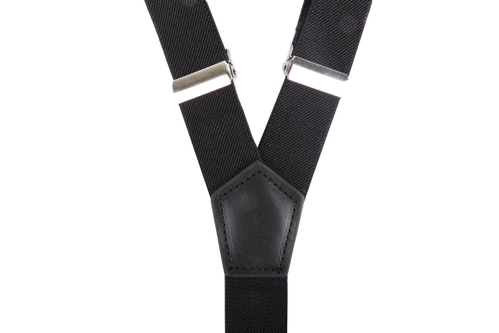 Hosenträger Unisex Schwarz – Hosenträger Classic, Detailansicht
