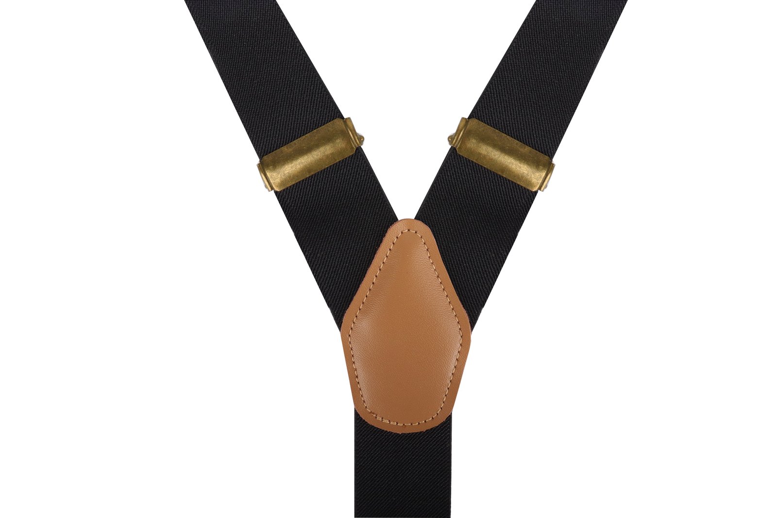 Hosenträger Unisex Schwarz – Hosenträger Urban-Classic, Detailansicht