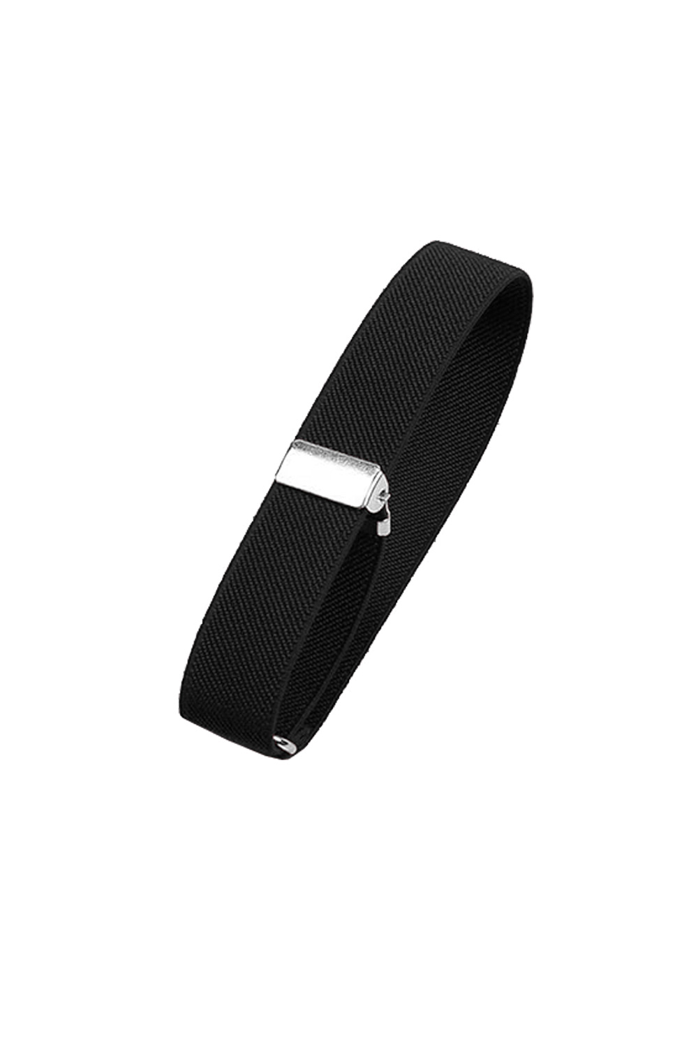 Ärmelband Unisex Schwarz – Größenverstellbare Ärmelhalter, Detailansicht