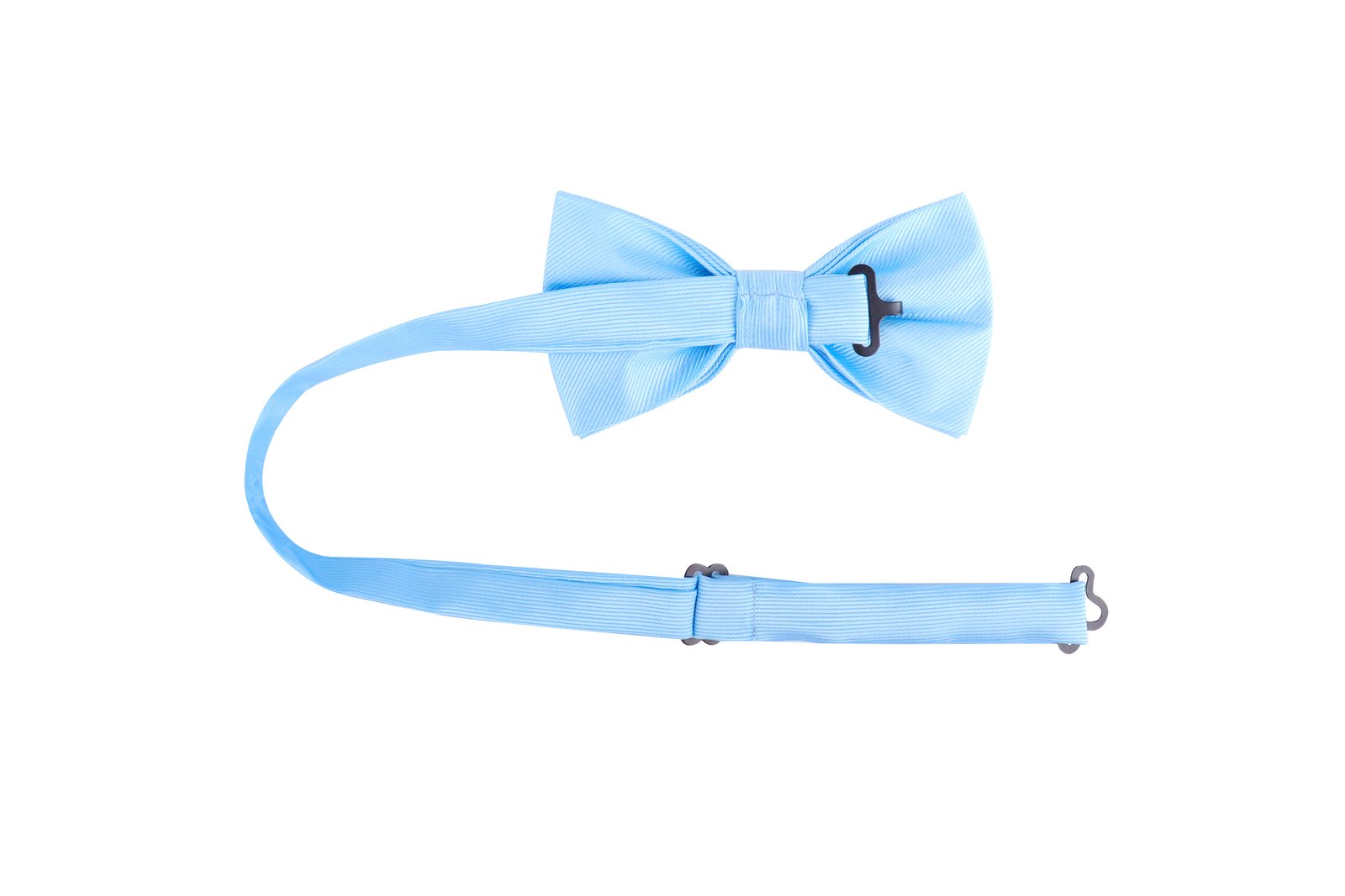 Fliege Unisex Himmelblau – Fliege Classic, Detailansicht