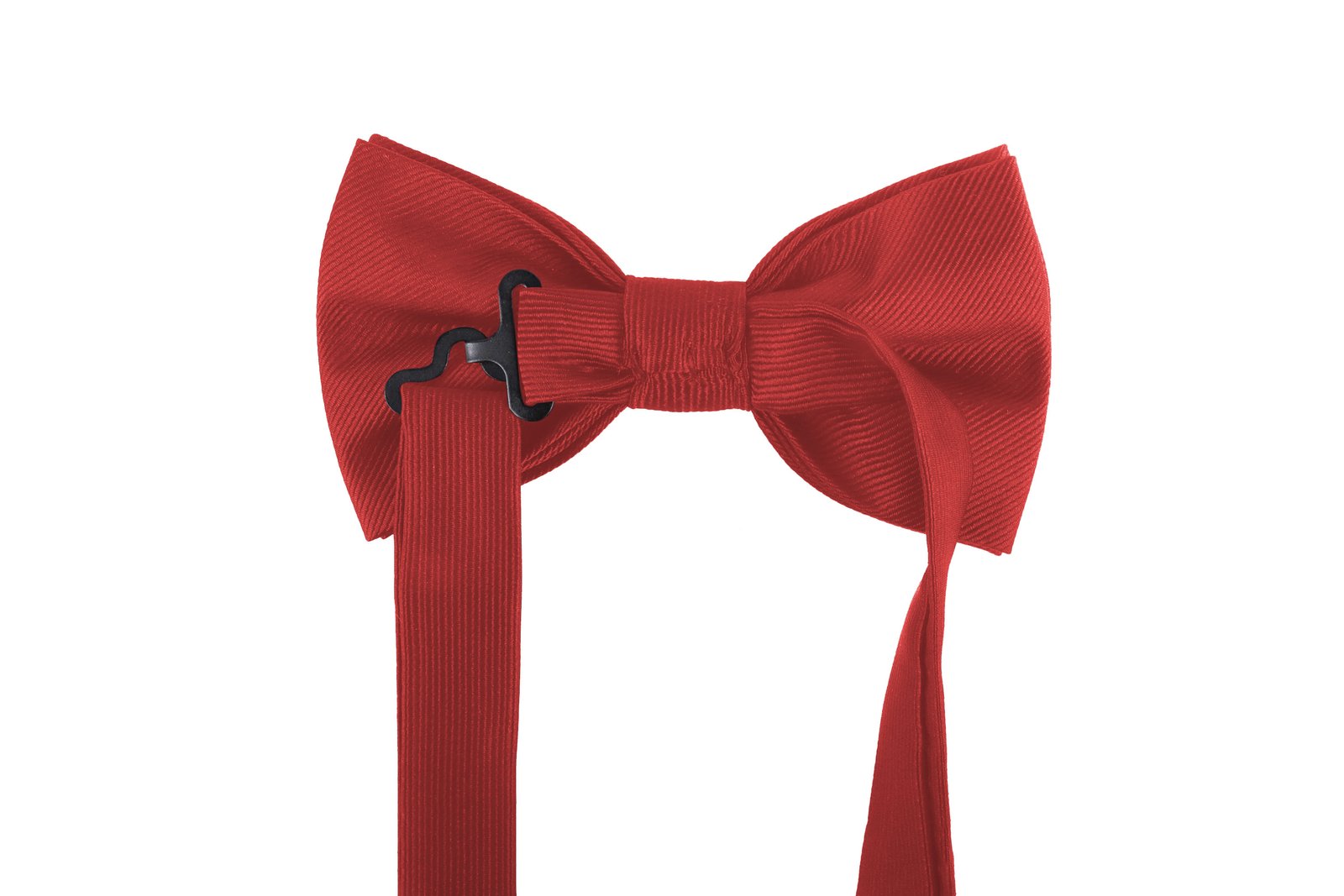 Fliege Unisex Rot – Fliege Classic, Detailansicht