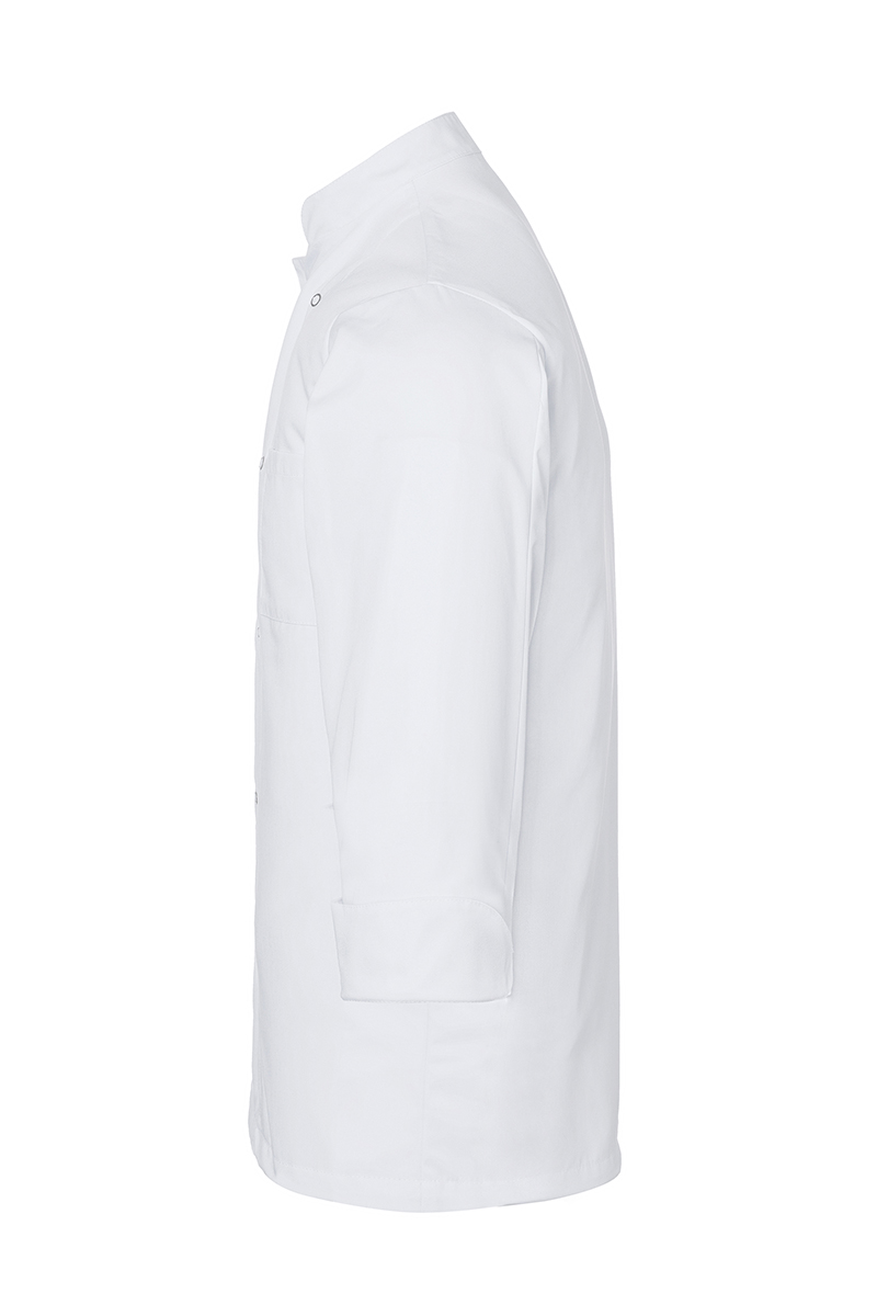 Kochjacke Herren Weiß – Kochjacke Basic, Detailansicht