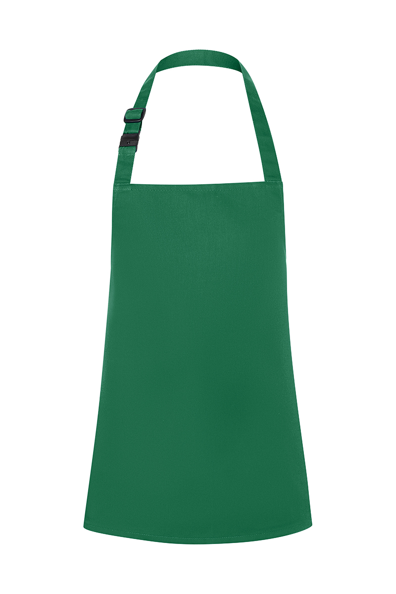 Latzschürze Unisex Waldgrün – Kinderlatzschürze Basic mit Schnalle