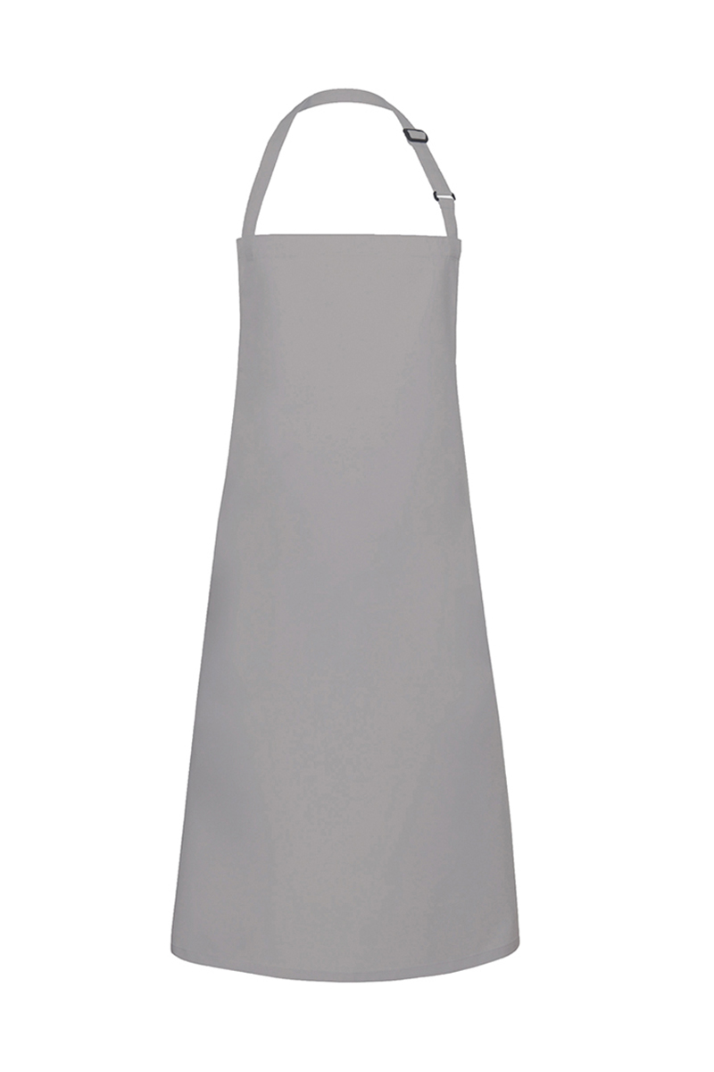 Latzschürze Unisex Basaltgrau – Latzschürze Basic mit Schnalle, Detailansicht