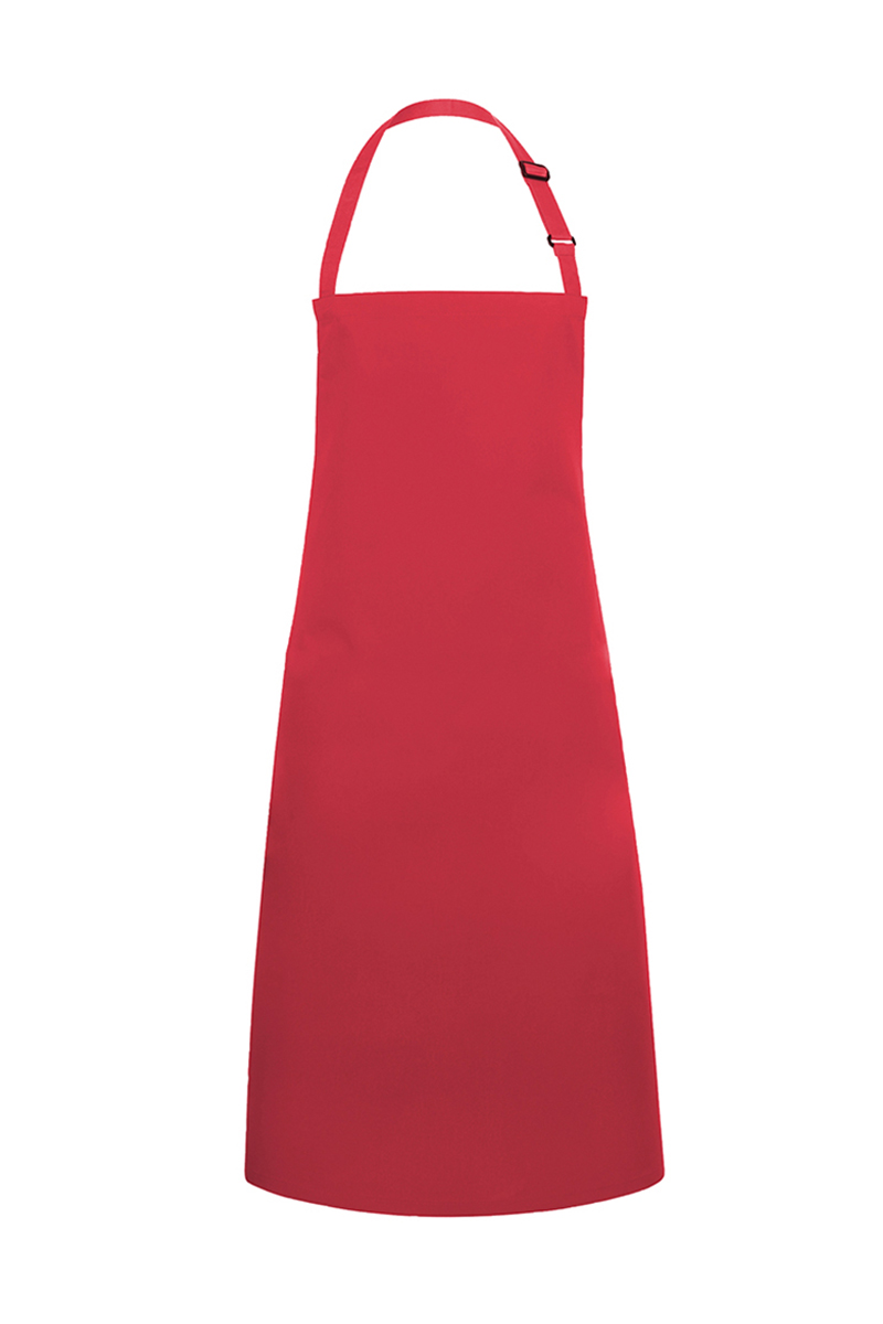Latzschürze Unisex Himbeere – Latzschürze Basic mit Schnalle, Detailansicht