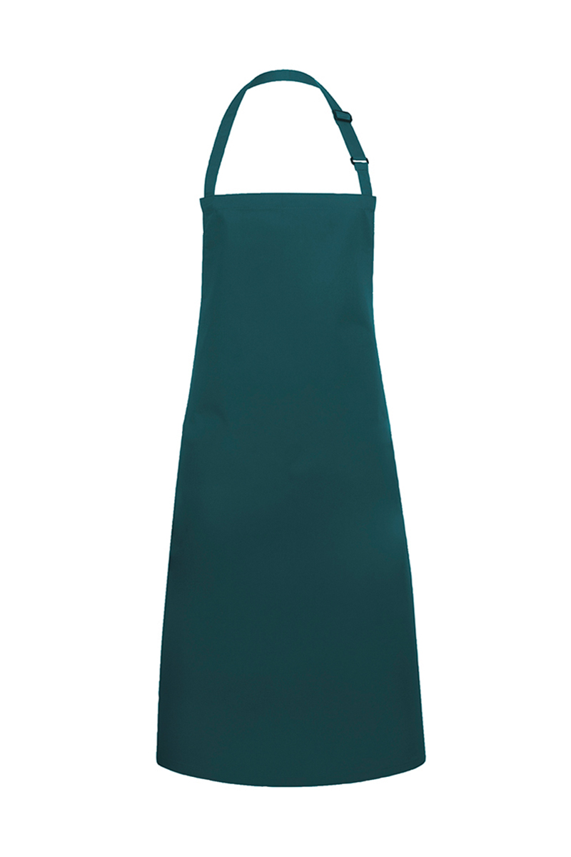 Latzschürze Unisex Piniengrün – Latzschürze Basic mit Schnalle, Detailansicht