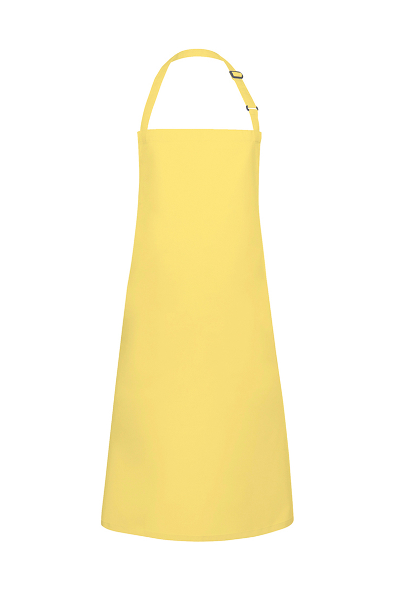Latzschürze Unisex Sonnengelb – Latzschürze Basic mit Schnalle, Detailansicht