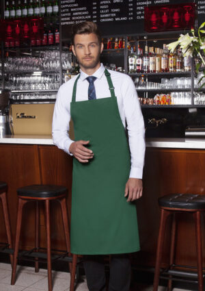 Latzschürze Unisex – Latzschürze Basic mit Schnalle