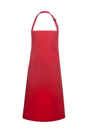Latzschürze Unisex – XXL-Latzschürze Basic in Übergröße mit Schnalle und Tasche