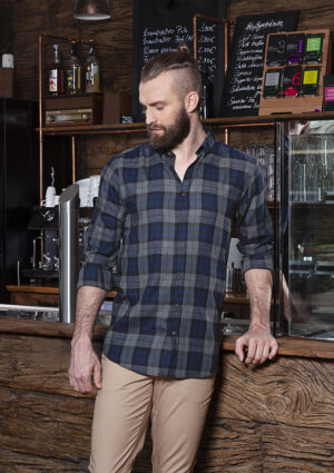 Hemd Herren – Herren Karohemd Urban-Style
