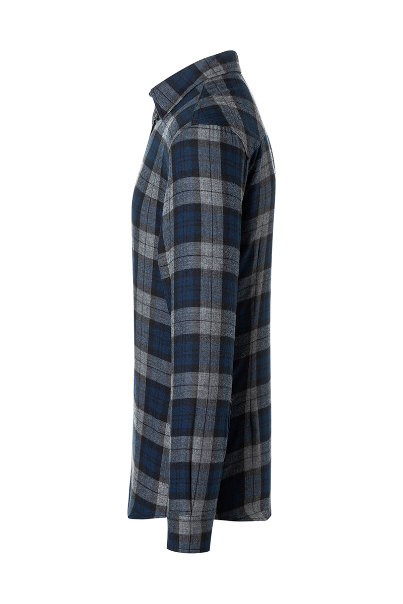 Hemd Herren Marine – Herren Karohemd Urban-Style, Detailansicht