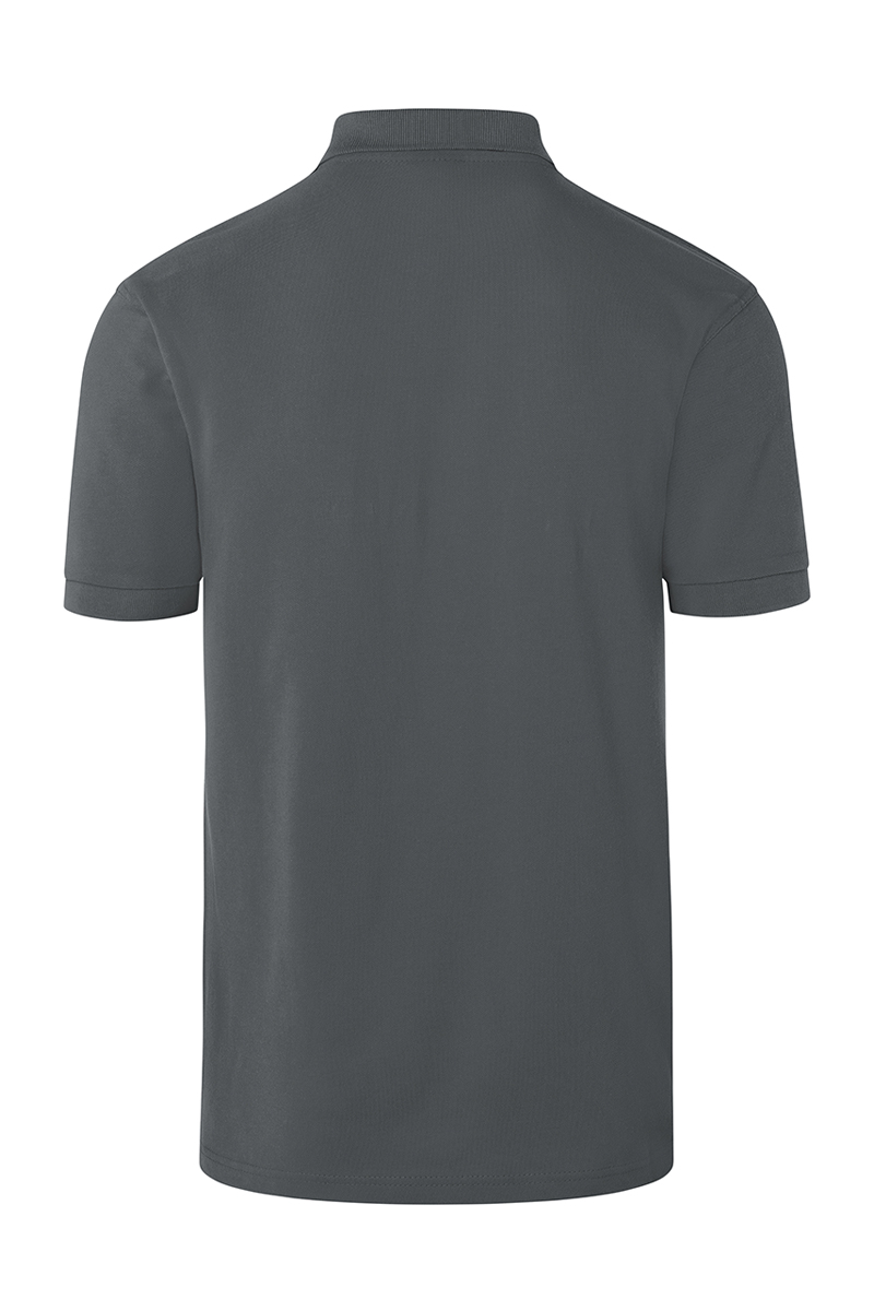 Poloshirt Herren Anthrazit – Herren Workwear Poloshirt Basic, Detailansicht