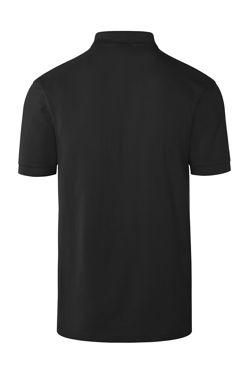 Poloshirt Herren Schwarz – Herren Workwear Poloshirt Basic, Detailansicht