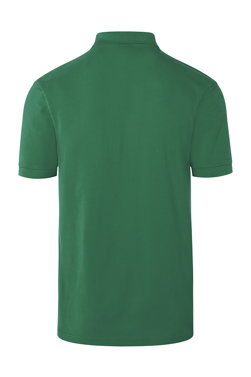 Poloshirt Herren Waldgrün – Herren Workwear Poloshirt Basic, Detailansicht