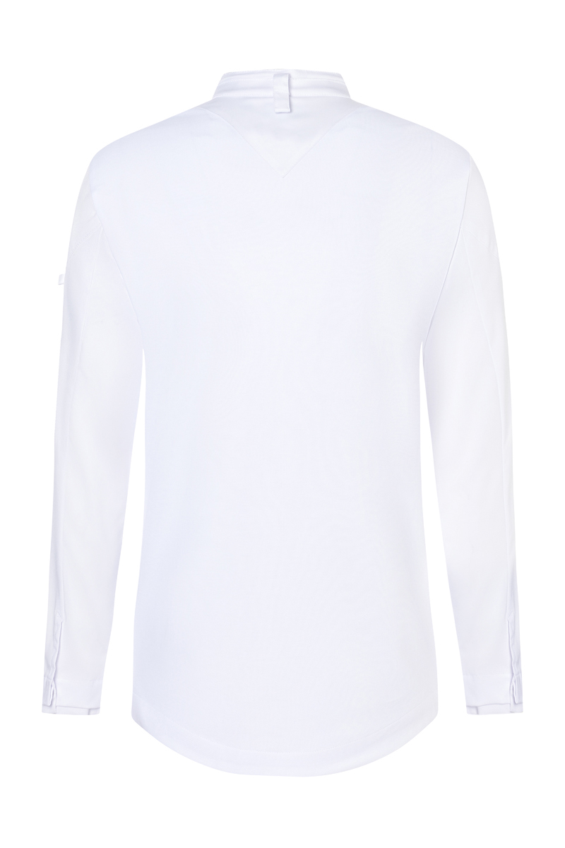 Kochjacke Herren Weiß – Langarm Herrenkochjacke DIAMOND CUT® Excellence, Detailansicht