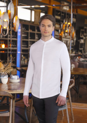 Kochjacke Herren – Langarm Herrenkochjacke DIAMOND CUT® Avantgarde