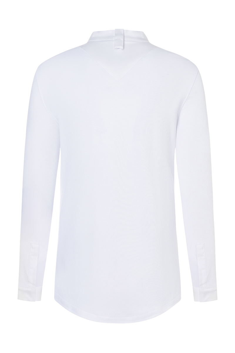 Kochjacke Herren Weiß – Langarm Herrenkochjacke DIAMOND CUT® Avantgarde, Detailansicht