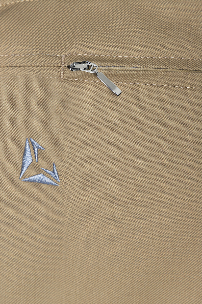 Latzschürze Unisex Schilfgrün – Latzschürze DIAMOND CUT® mit Echtlederbändern, Detailansicht