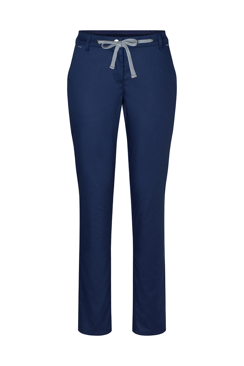 Hose Damen Marine – Damen Chinohose Modern-Stretch, Detailansicht